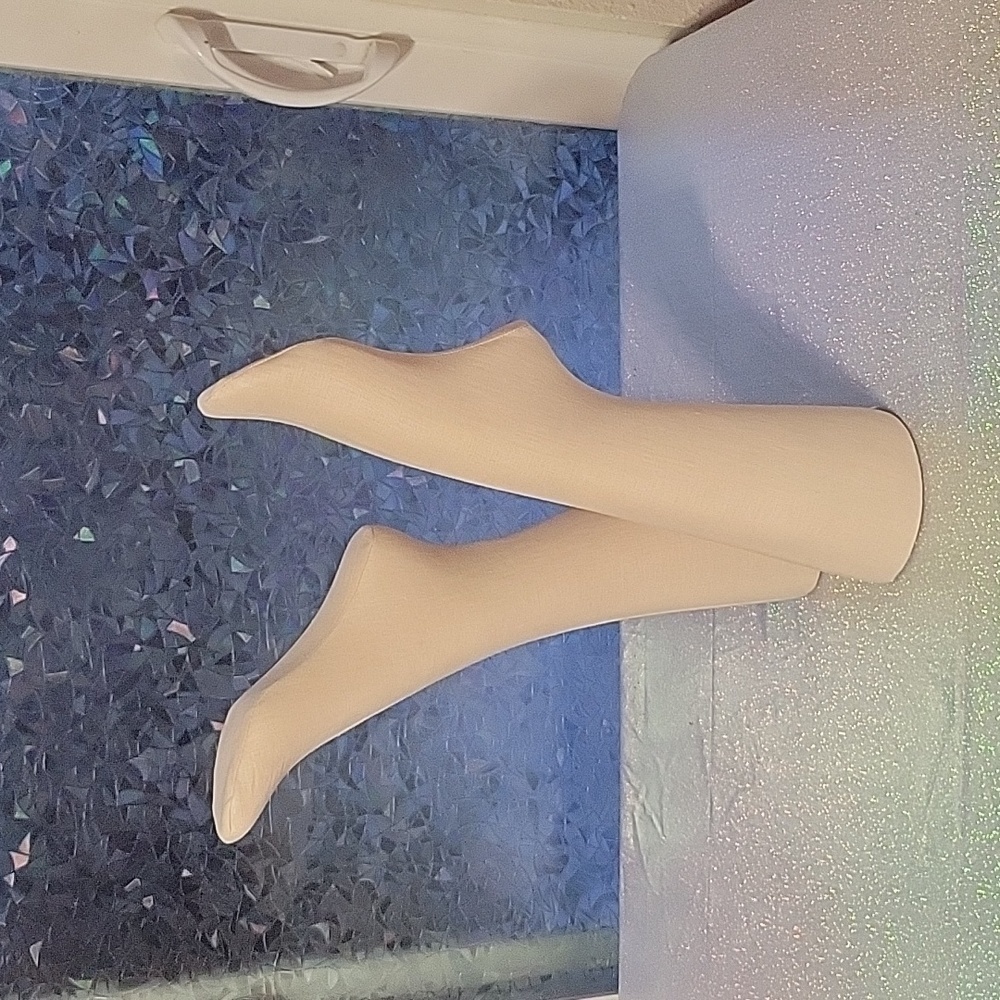 HTF VS Pink Canvas Foot Display Prop Mannequin